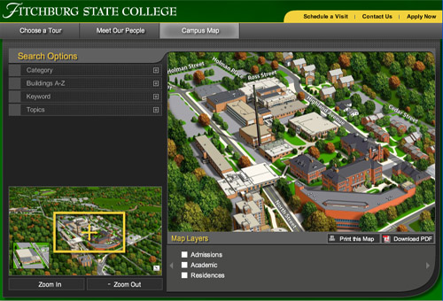 Fitchburg State University Virtual Tour Project